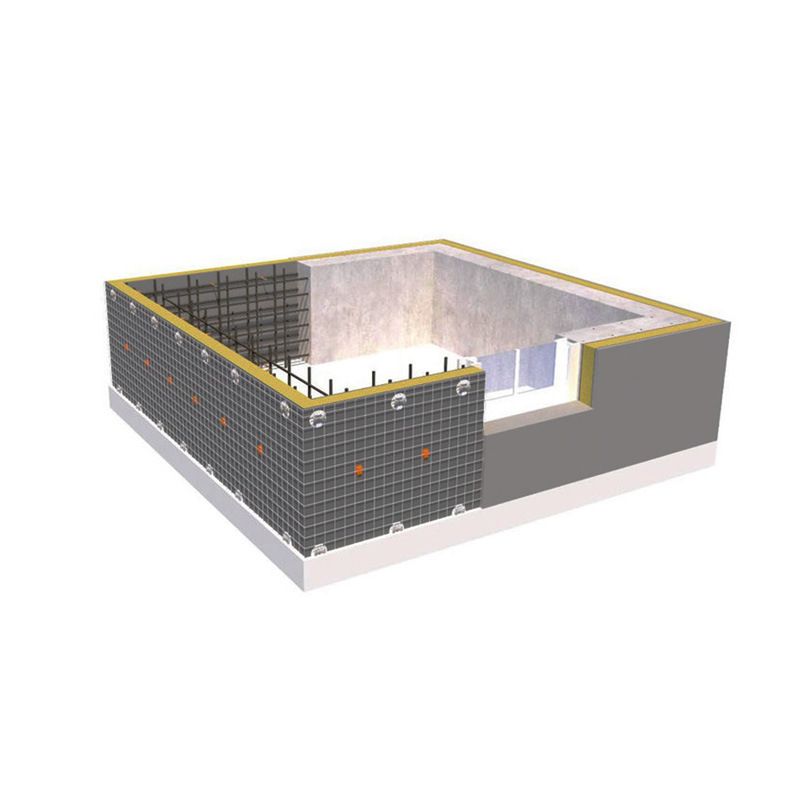 外墻內置保溫一體板模型